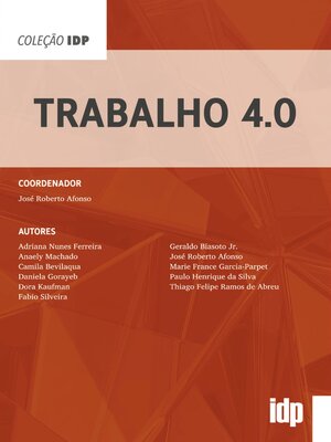 cover image of Trabalho 4.0